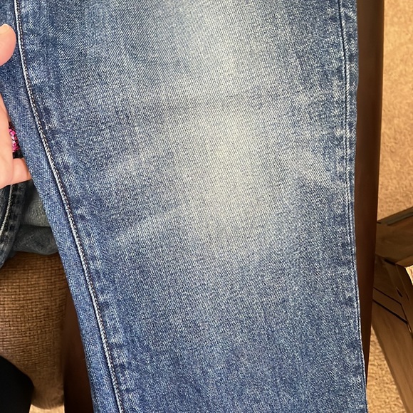 Madewell Rivet & Thread 100% Cotton High Rise Denim Button Fly Size 28 - Picture 11 of 13